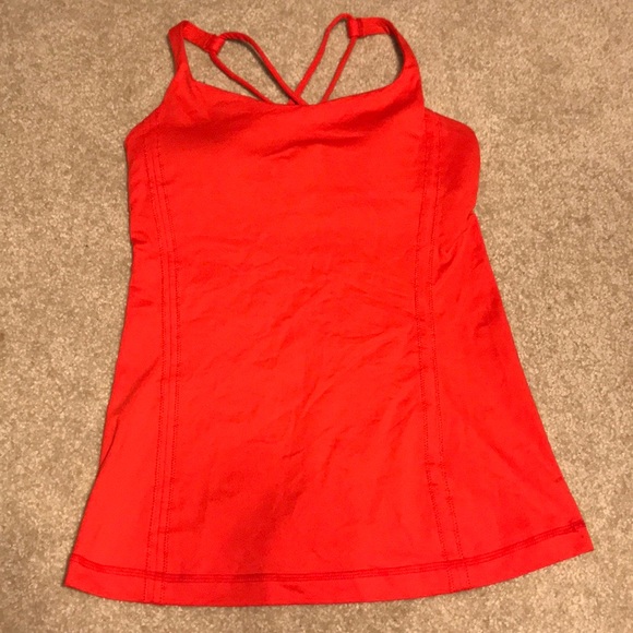 Lululemon Virtuous Tank (Red) - Picture 4 of 6